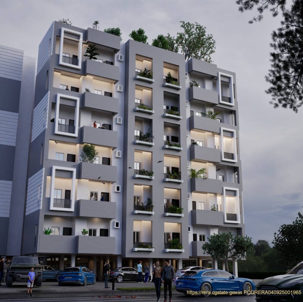 Swarna Shikhar by ASA Estates in Bilaspur, splendid 3BHK luxurious apartments